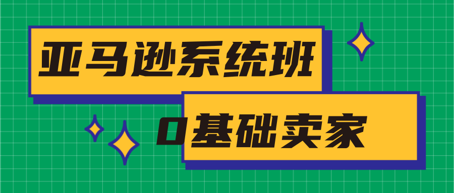 亚马逊系统班，专为0基础卖家量身打造，亚马逊运营流程与架构-88项目资源库