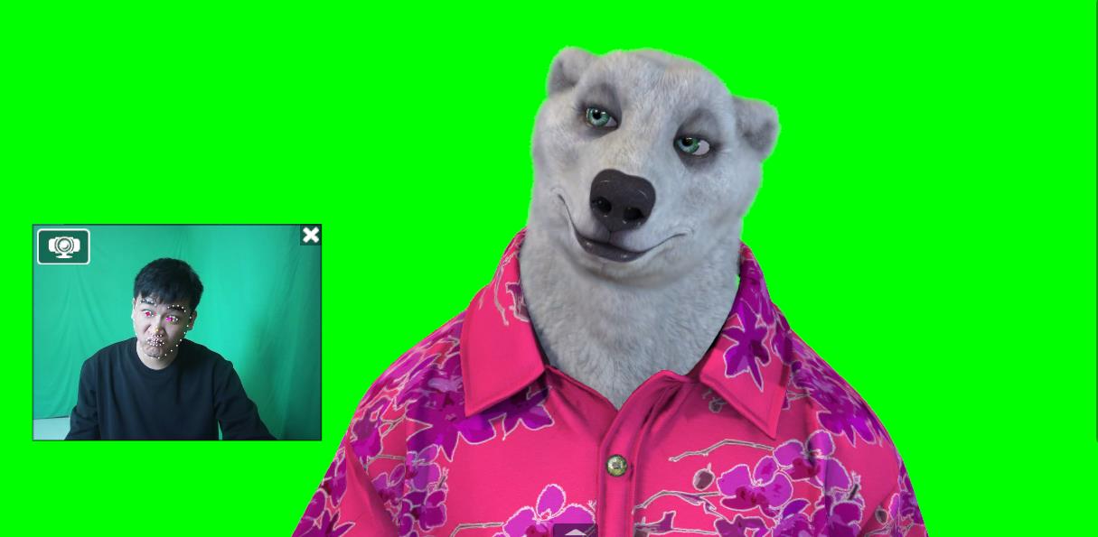 实时直播换脸卡通形象出镜，卡通形象面部捕捉(软件＋教程)-88项目资源库