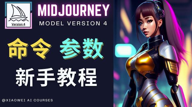 Midjourney新手入门教程，轻松创作顶级图像，命令参数-新手教程-88项目资源库