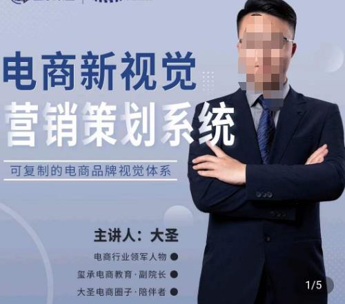 大圣·电商新视觉营销策划系统，可复制的电商品牌视觉识别系统-88项目资源库