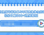 视频号新机制与不刷赞撸养生茶玩法，轻松日赚1000+-88项目资源库
