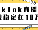 TikTok直播场观稳定在10万，导流独立站转化率1：5000实操讲解-88项目资源库