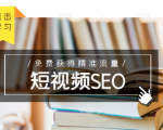 未来新趋势，布局短视频SEO，如何利用抖音SEO免费获得精准流量（3节课）-88项目资源库