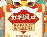 左右电商拼多多无货源店群玩法：从0~1，36节实战保姆教程，​极速起店必出单-88项目资源库