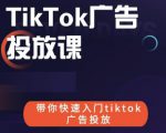 跨境B哥tiktok广告投放课，带你快速入门tiktok广告投放价值1680元-88项目资源库