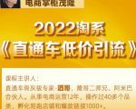 茂隆2022直通车低价引流玩法，教大家如何低投入高回报的直通车玩法-88项目资源库