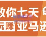 晟尧跨境·教你七天玩赚亚马逊，教你轻松玩赚亚马逊，适合小白学习-88项目资源库