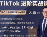 大山老师TikTok进阶实战课：账号详解，流量运营，实战变现，助力你成功出海-88项目资源库