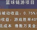 国外区块链篮球游戏项目，前期加入秒回本，被动收益日0.75%，撸数万美金-88项目资源库