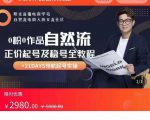 0粉0作品自然流正价起号及稳号全教程，专业自然流起号机构流程化教学（价值2980元）-88项目资源库
