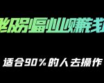 保姆级副业赚钱攻略，适合90%的人去操作的项目-88项目资源库
