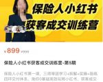 保险人小红书获客成交训练营，0基础高效玩转小红书，可复制的获客成交之路-88项目资源库