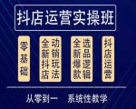 他创传媒·抖音小店系统运营实操课,从零到一系统性教学,抖店日出千单保姆级讲解-88项目资源库