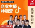曾仕涵·企业主播特训营,每个老板都应该会直播带货,每家企业都应该有主播团队-88项目资源库