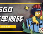 外面9800的CSGO汇率搬砖项目，一个月轻松赚几千【选品软件+详细教程】-88项目资源库