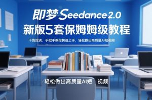 即梦Seedance2.0新版5套保姆级教程,干货拉满,手把手教你快速上手,轻松做出高质量AI短视频-88项目资源库