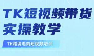 东南亚TikTok短视频带货，TK短视频带货实操教学-88项目资源库