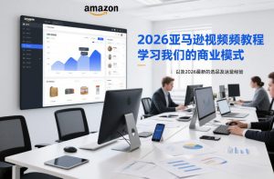 2026亚马逊视频教程，学习我们的商业模式，以及2026最新的选品及运营经验-88项目资源库