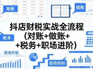 抖店财税实战全流程(对账+做账+税务+职场进阶)-88项目资源库