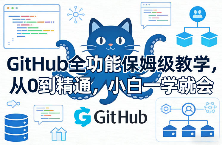 GitHub全功能保姆级教学，从0到精通，小白一学就会-88项目资源库